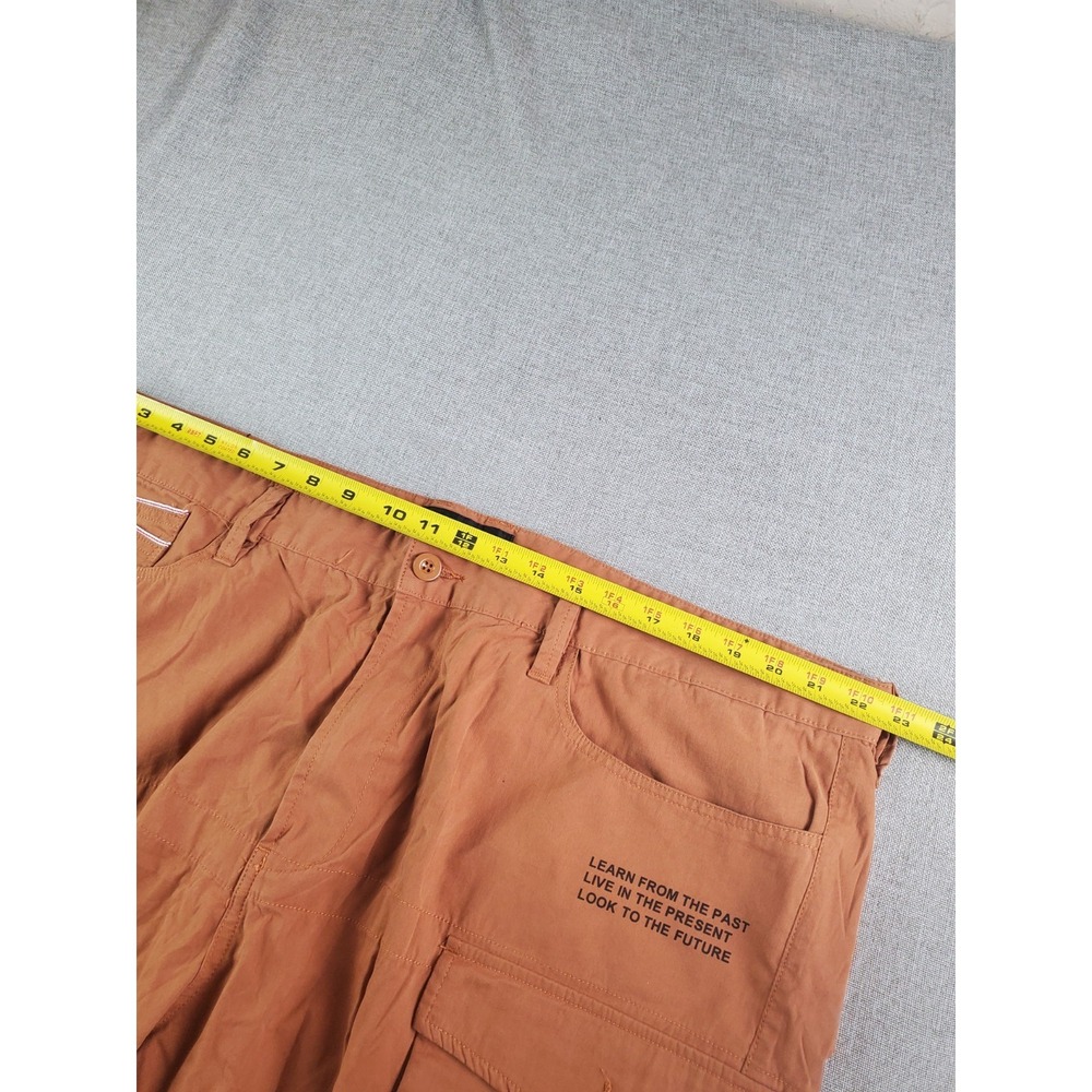 Cult Of Individuality Rocker Cargo Pants Size 44x 31 Brown Slim Fit Streetwear - Picture 14 of 16